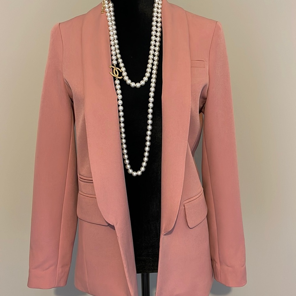 ASOS pink blazer